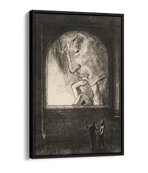 ODILON REDON, LIGHT -FLOAT EFFECT CANVAS WALL ART PRINT