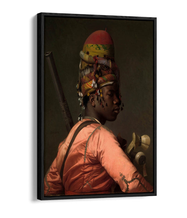 JEAN-LEON GEROME, BASHI BAZOUK -FLOAT EFFECT CANVAS WALL ART PRINT