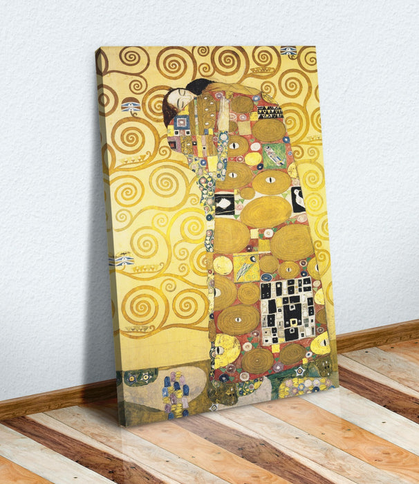 Gustav Klimt The Embrace CANVAS WALL ART PICTURE PRINT ARTWORK PAINTING FRAMED
