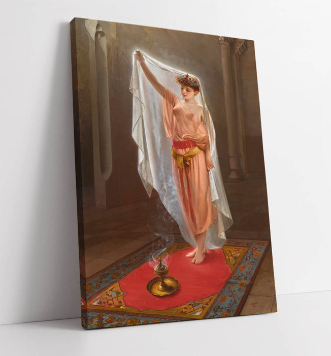 LUIS RICARDO FALERO, AN ORIENTAL BEAUTY -CANVAS WALL ARTWORK PIC PRINT