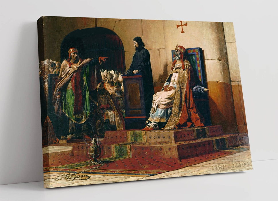 JEAN-PAUL LAURENS, THE CADAVER SYNOD -CANVAS WALL ARTWORK PIC PRINT