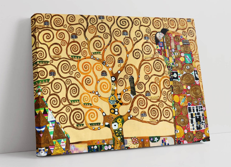 Gustav Klimt The Tree of Life CANVAS WALL ART 30MM DEEP FRAMED PRINT