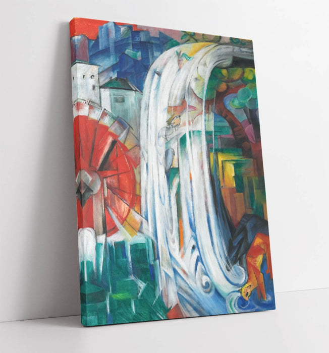 FRANZ MARC, THE BEWITCHED MILL -CANVAS WALL ARTWORK PICTURE PRINT