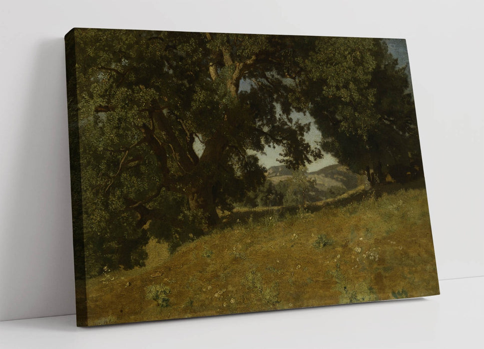 EUGENE BLERY, LANDSCAPE -CANVAS WALL ART ARTWORK PRINT