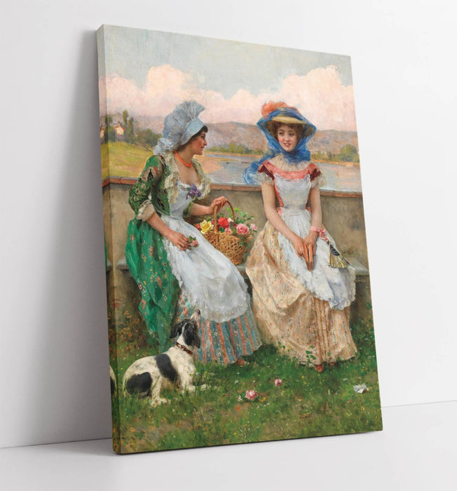 FEDERICO ANDREOTTI, CHAT -CANVAS WALL ART ARTWORK PRINT