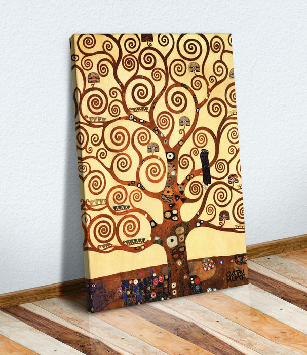 CANVAS WALL ART PRINT ARTWORK PICTURE canvas Gustav Klimt Tree Of Life 47x32in