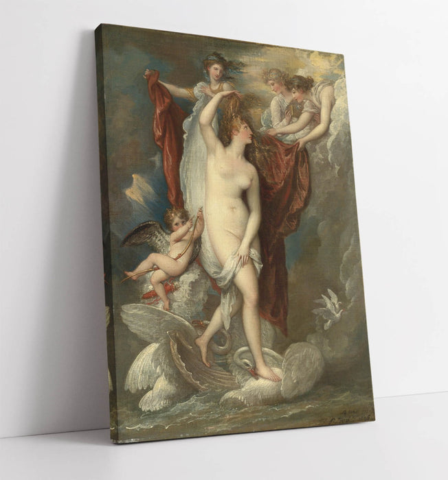 BENJAMIN WEST, VENUS AT HER BIRTH -CANVAS WALL ARTWORK PIC PRINT