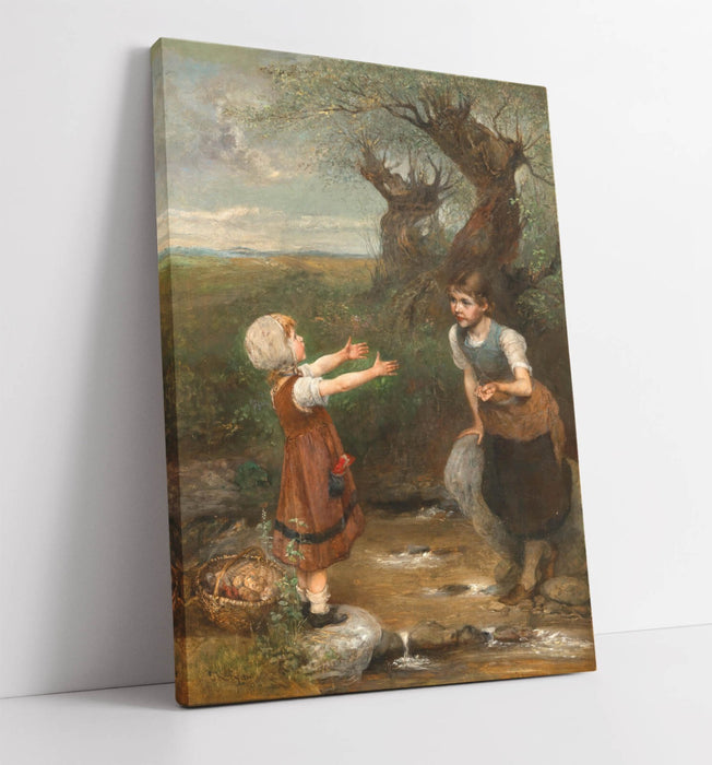 EMIL KEYSER, ASSISTANCE -CANVAS WALL ARTWORK PIC PRINT