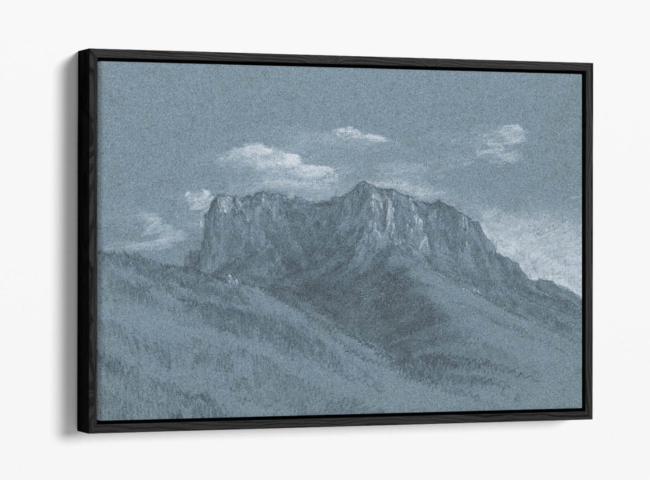 JOHANN GEORG VON DILLIS, THE RAUSCHBERG -FLOAT EFFECT CANVAS WALL ART PRINT