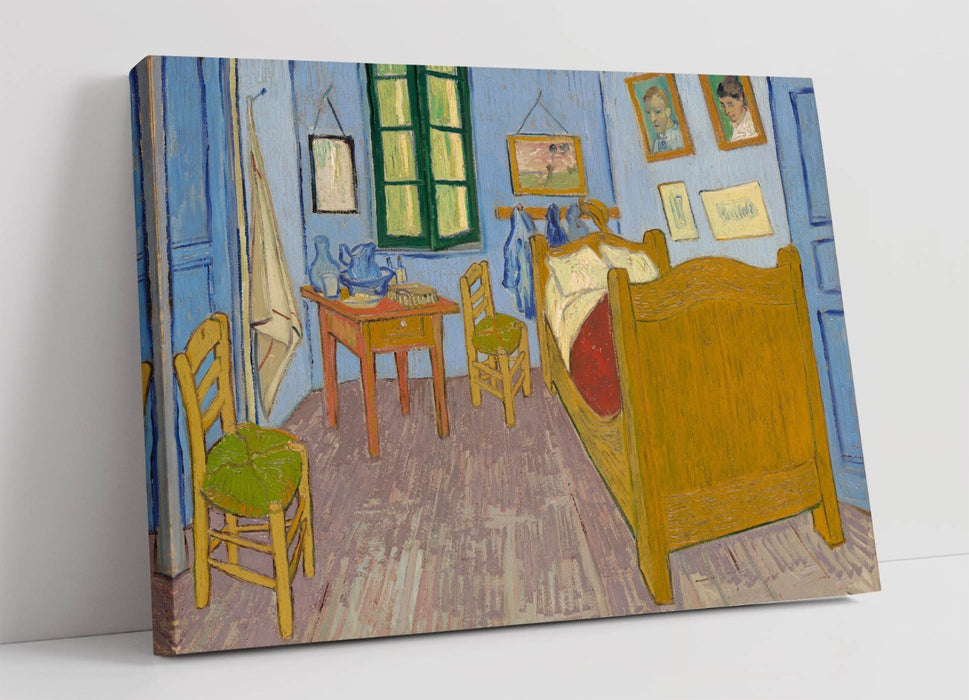 VINCENT VAN GOGH, BEDROOM IN ARLES -CANVAS WALL ARTWORK PIC PRINT