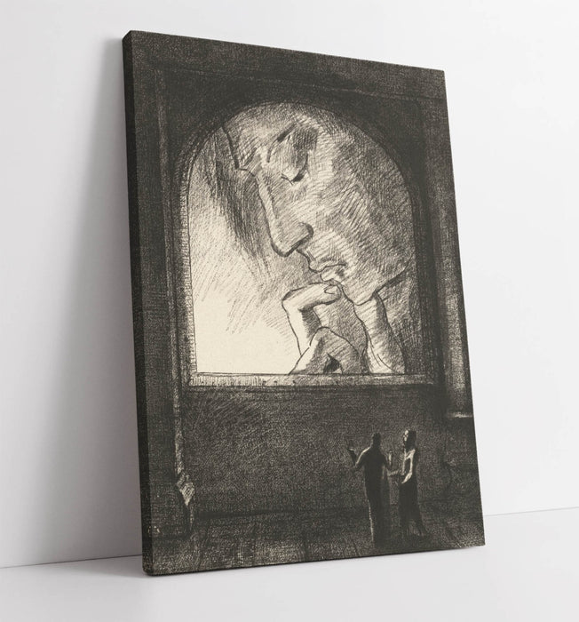 ODILON REDON, LIGHT -CANVAS WALL ARTWORK PICTURE PRINT