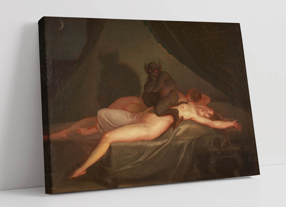 NICOLAI ABILDGAARD, NIGHTMARE -CANVAS WALL ART ARTWORK PRINT
