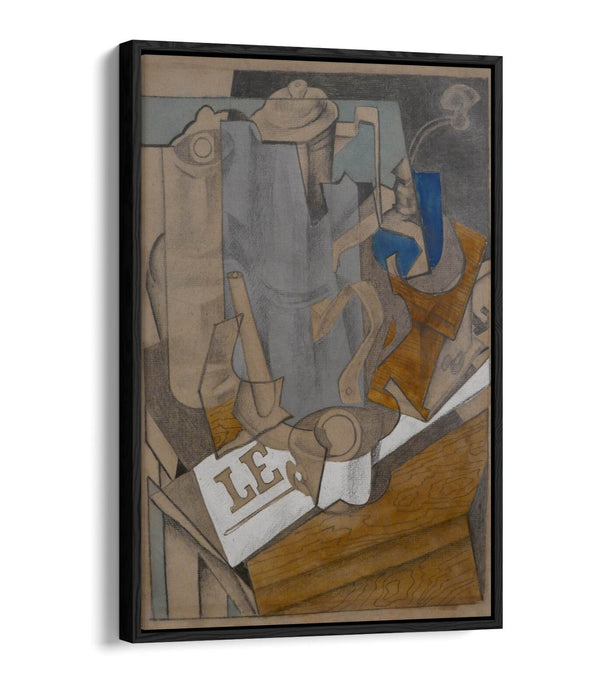 JUAN GRIS, GRANET II -FLOAT EFFECT CANVAS WALL ART PRINT