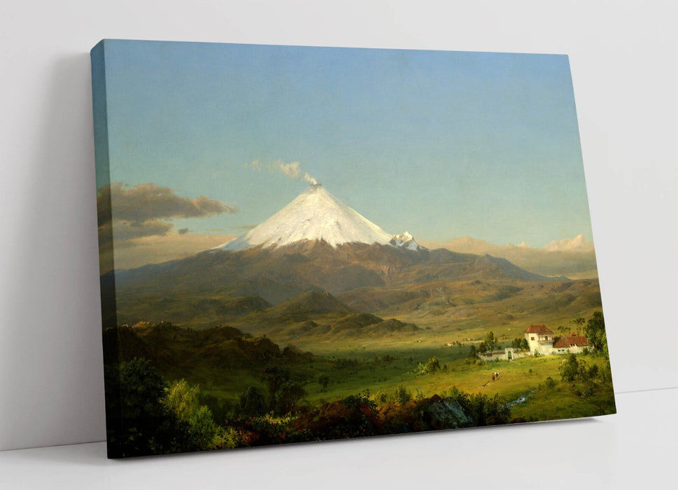 FREDERIC EDWIN CHURCH, COTOPAXI -CANVAS WALL ARTWORK PIC PRINT