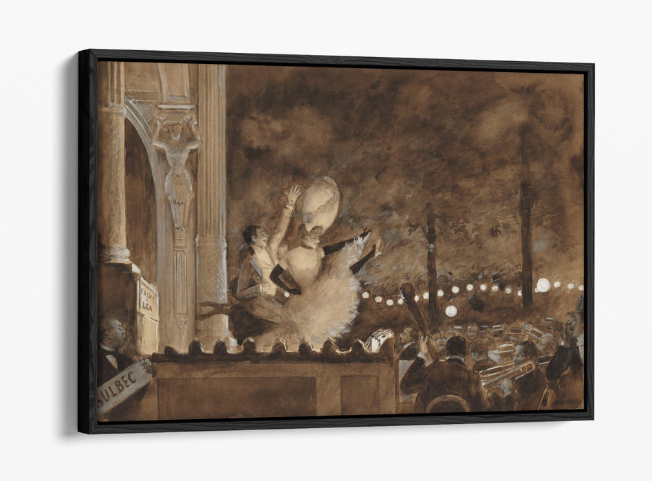 JEAN BERAUD, VALMY AND LEA -FLOAT EFFECT CANVAS WALL ART PRINT