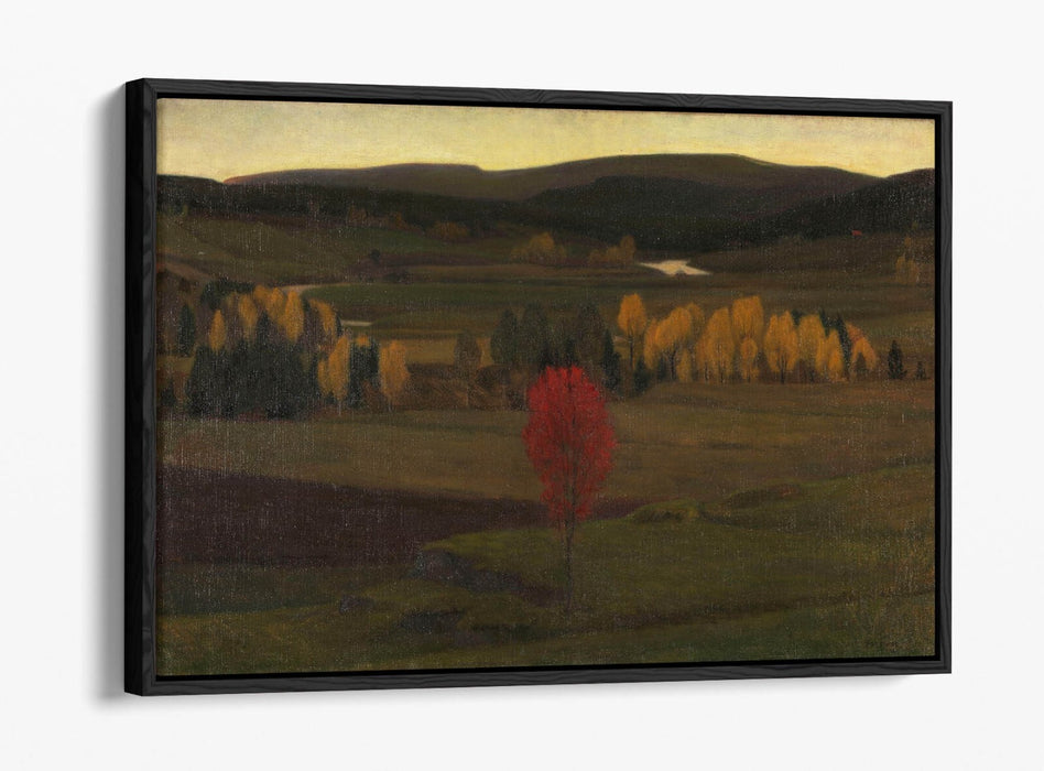 LARS JORDE, LANDSCAPE -FLOAT EFFECT CANVAS WALL ART PRINT