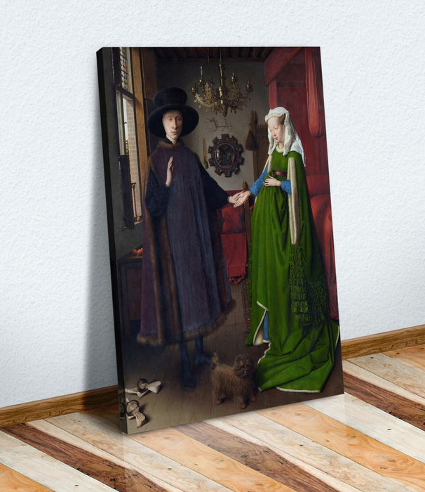 Jan van Eyck The Arnolfini Portrait CANVAS WALL ART PRINT ARTWORK PAINTING
