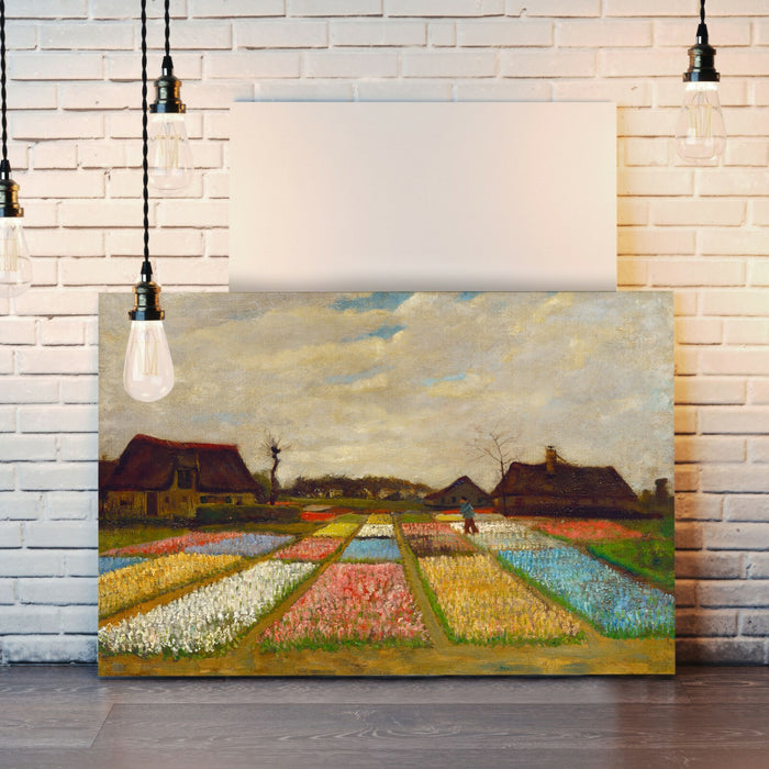 Van Gogh Field Of Bulbs Holland CANVAS WALL ART PAINTING PRINT ARTWORK CLASSIC