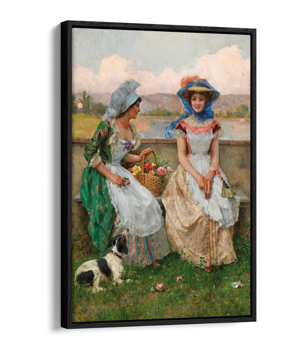 FEDERICO ANDREOTTI, CHAT -FLOAT EFFECT CANVAS WALL ART PIC PRINT