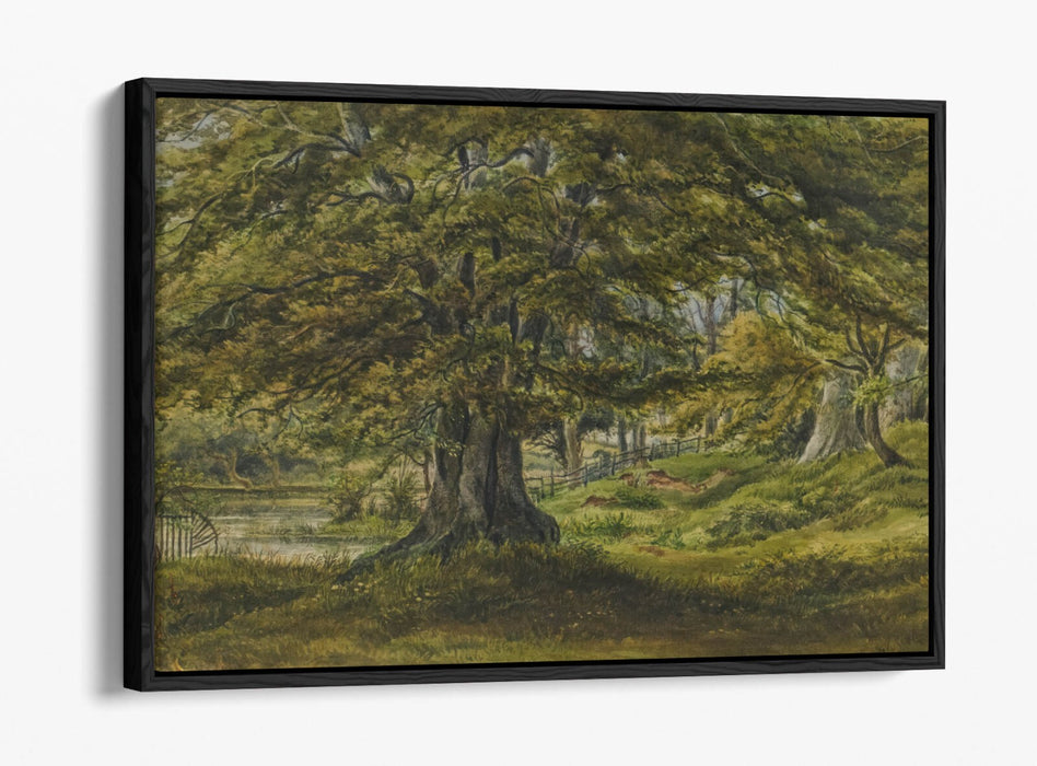 W. NICHOLLS, COLDBATH, MOSELEY -FLOAT EFFECT CANVAS WALL ART PRINT