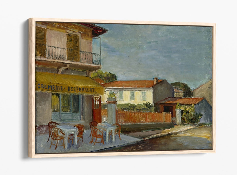 Float Effect Canvas - Cityscape Canvas Print Of Cannes | Premium Frame Wall Art