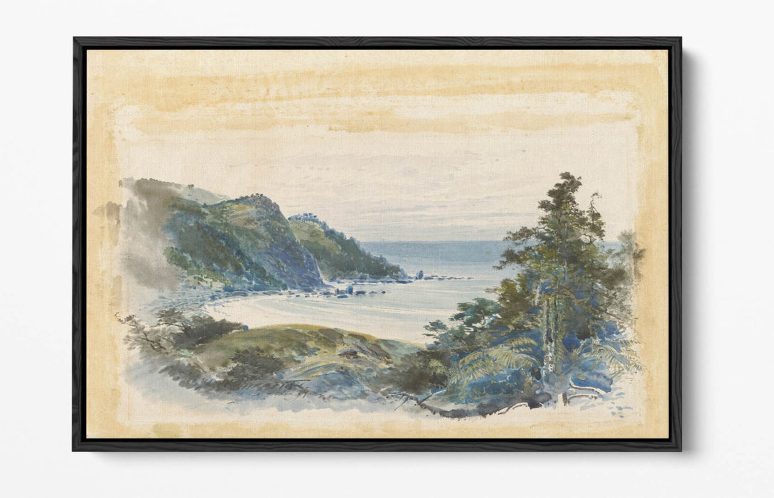 Canvas Wall Art Print - Coastal Float Effect Canvas with Custom Deep MDF Frame