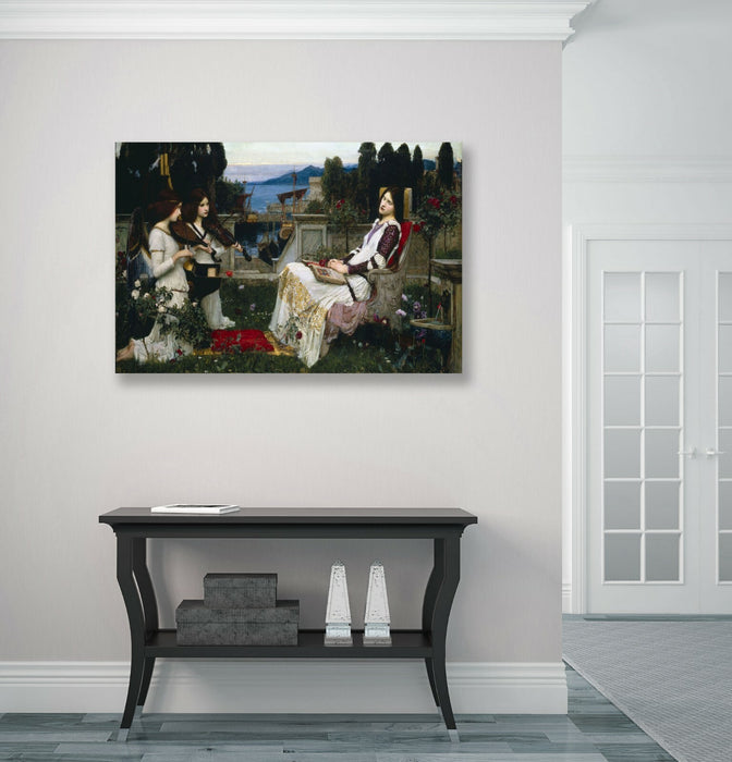 CANVAS WALL ART PRINT ARTWORK PAINTING FRAMED John William Waterhouse St Cecelia
