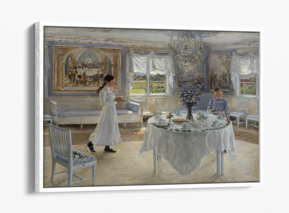 Float Effect Canvas Art - Premium Handmade UK Wall Art with Satin Varnish Finish