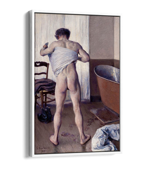 Canvas Wall Art – Handmade UK Float Effect Gustave Caillebotte Bath Print