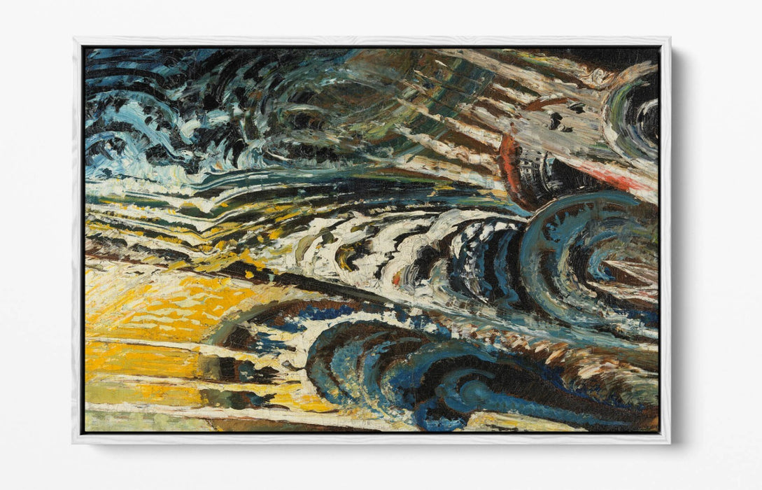 Float Effect Canvas - Abstract Art Print by Chris Lanooy | Premium Varnish Finish