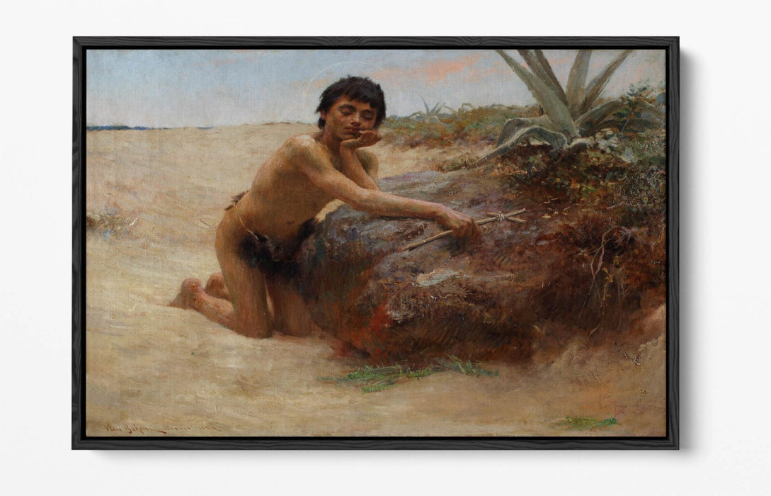 Canvas Wall Art Print – John The Baptist Art | Premium Float Effect Canvas Frame