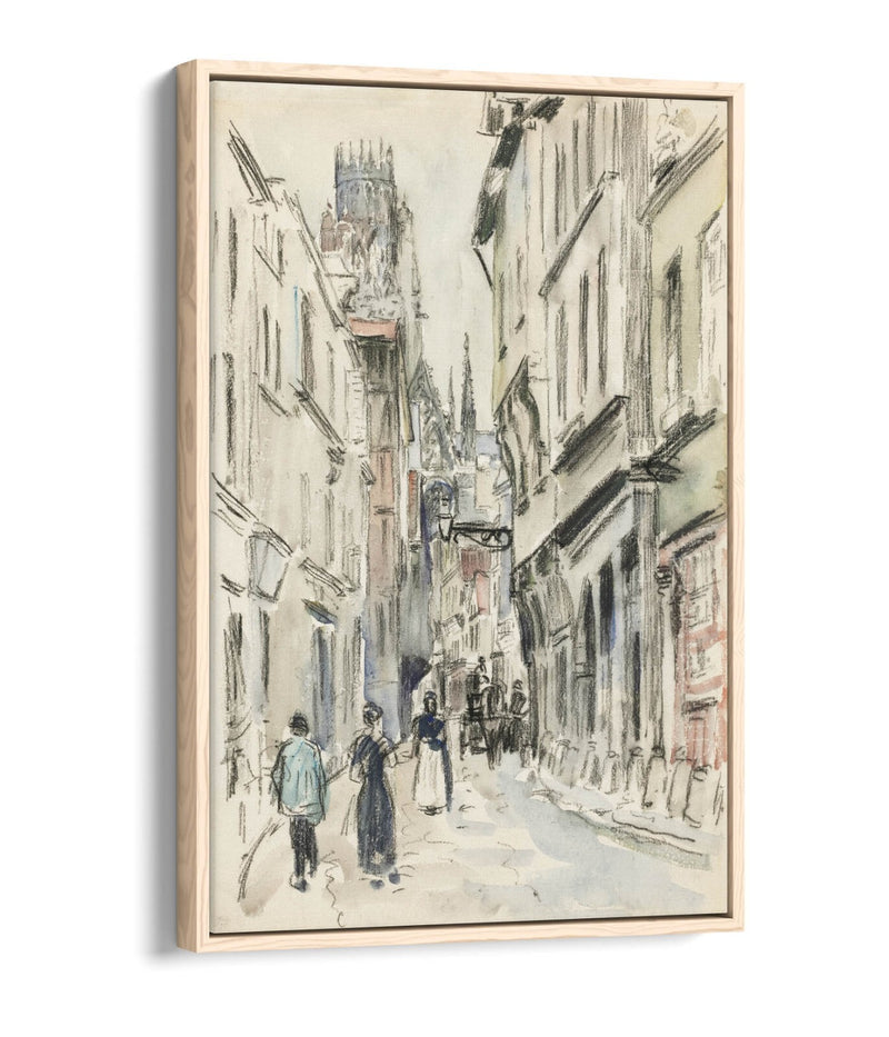 Float Effect Canvas Art | Handmade UK Impressionist Canvas Print with Satin Varnish