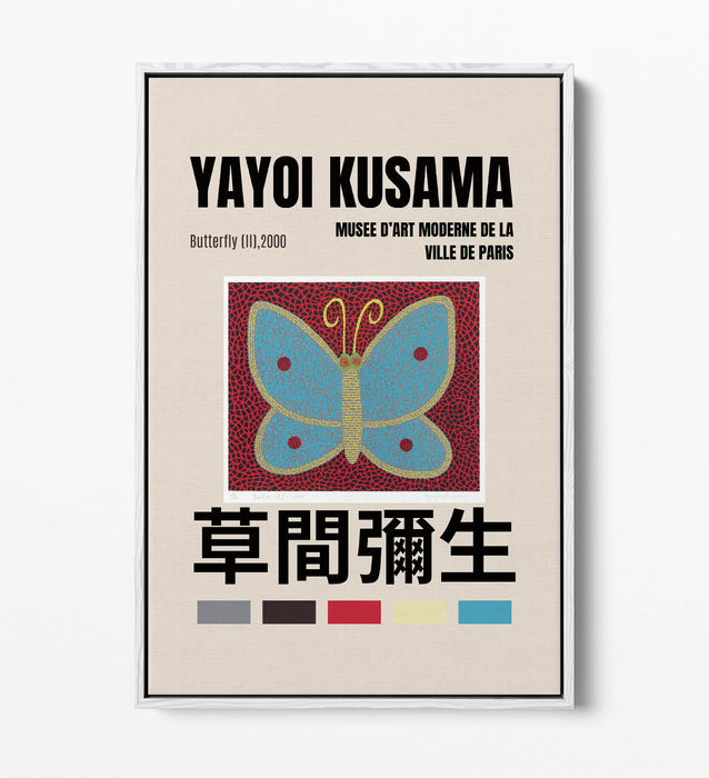 Butterfly Canvas Art – Contemporary Wall Decor With Float Effect Canvas Print