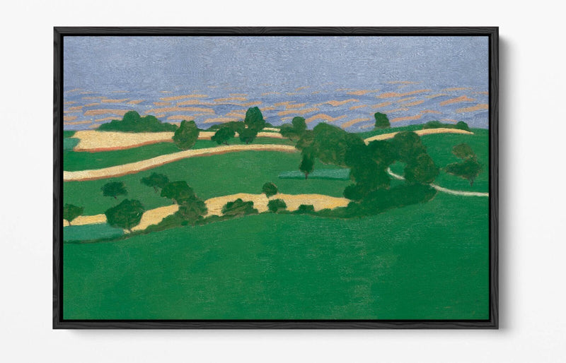 Float Effect Canvas Art - Felix Vallotton Corn Fields | Premium Frame, Ready to Hang