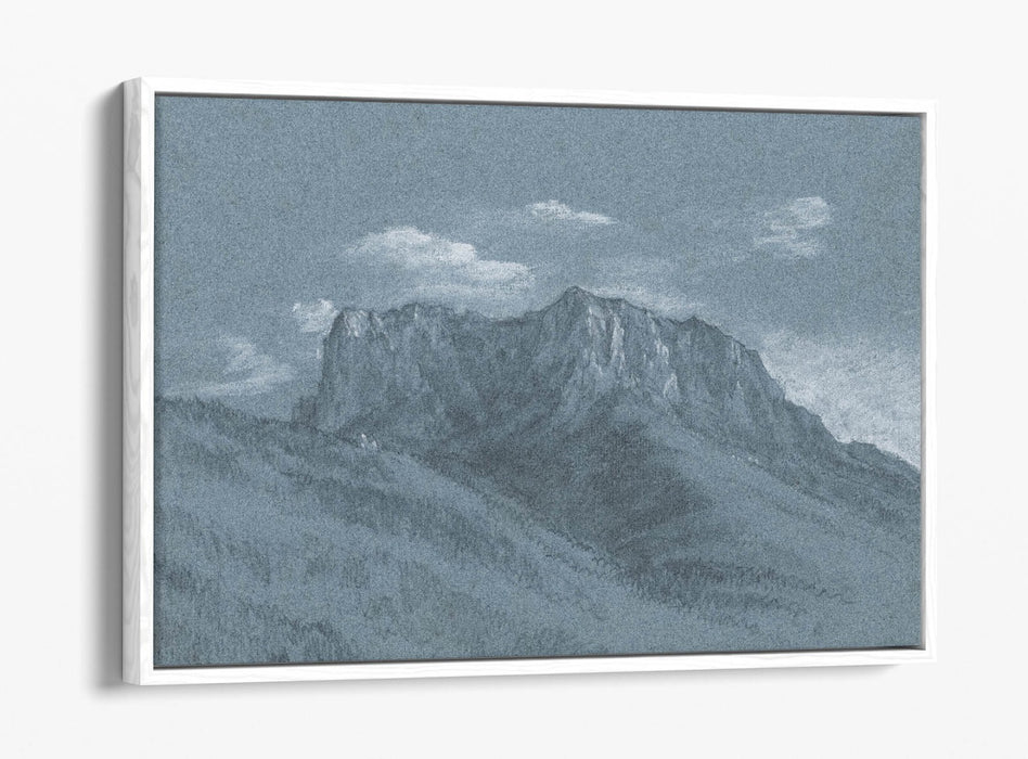 JOHANN GEORG VON DILLIS, THE RAUSCHBERG -FLOAT EFFECT CANVAS WALL ART PRINT