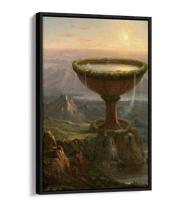 Float Effect Canvas Art - Thomas Cole Titan's Goblet | Handmade UK Wall Decor