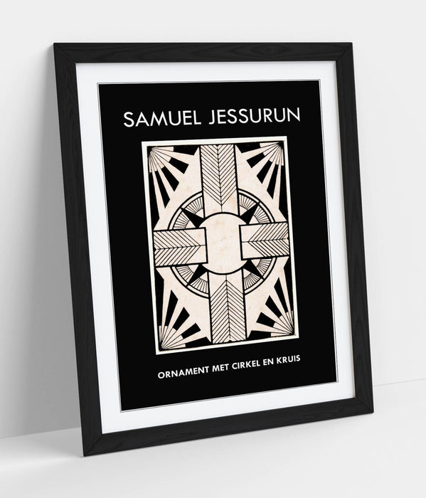 Framed Wall Art Noir Gothic Poster - Handmade UK Picture Print With Woodgrain Frame