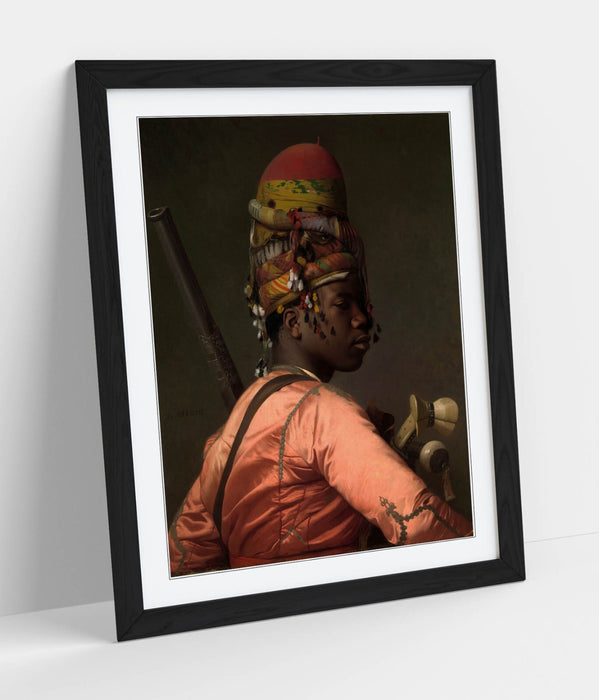 Framed Wall Art - Jean-Leon Gerome Bashi Bazouk Print | Matte Paper Poster
