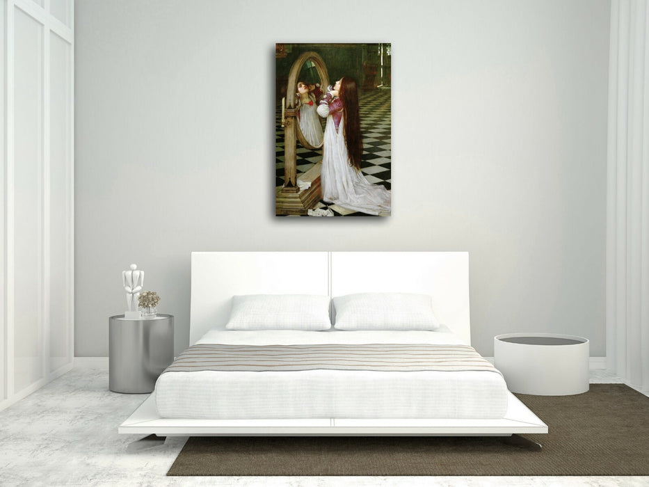 CANVAS WALL ART ARTWORK FRAMED PRINT John W Waterhouse Mariana in the South