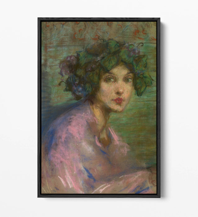 ALICE PIKE BARNEY, BACCHANTE -FLOAT EFFECT CANVAS WALL ART PRINT