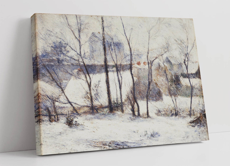 Canvas Wall Art - Paul Gauguin Winter Landscape Print | Handmade Ready To Hang