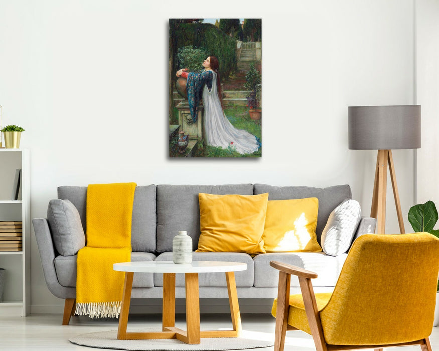 CANVAS WALL ART ARTWORK FRAMED PRINT John W Waterhouse Isabella the pot of basil
