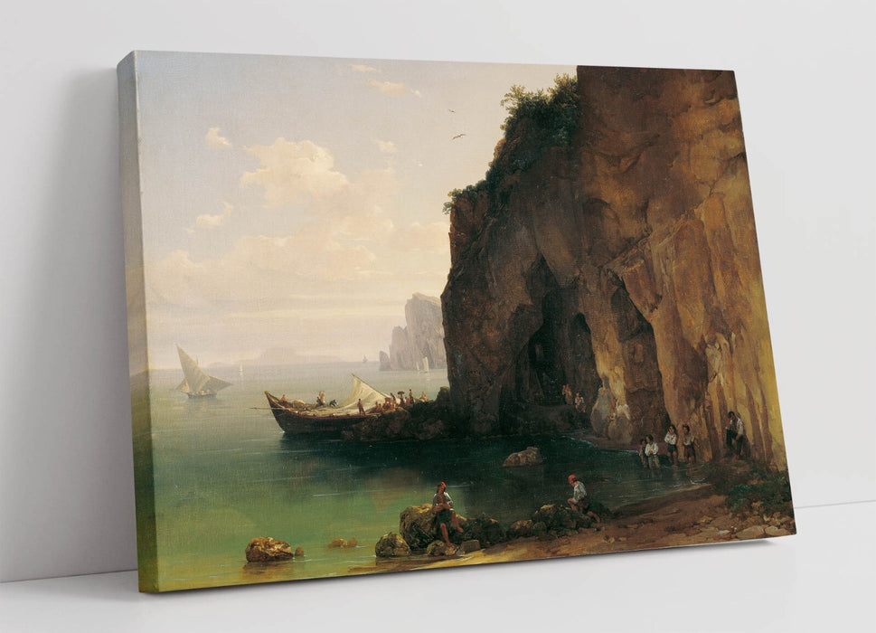 Canvas Wall Art | Thomas Ender Artwork on Handmade Canvas Print with Premium Varnish Finish