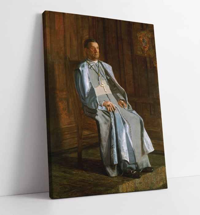 THOMAS EAKINS, ARCHBISHOP DIOMEDE FALCONIO -CANVAS WALL ART ARTWORK PIC PRINT