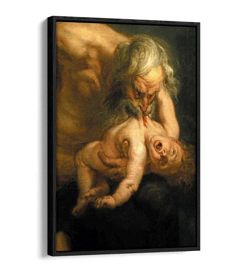 Canvas Wall Art Print – Saturn Wall Decor | Premium Float Effect Canvas UK