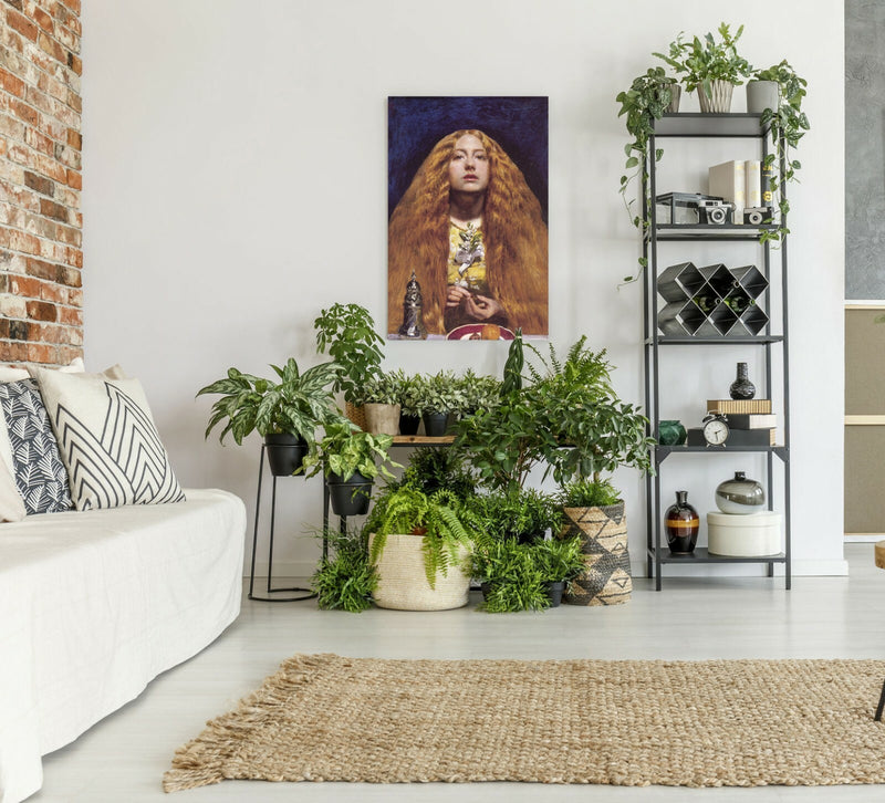Canvas Wall Art - John Everett Millais The Bridesmaid Painting | Handmade Canvas Print