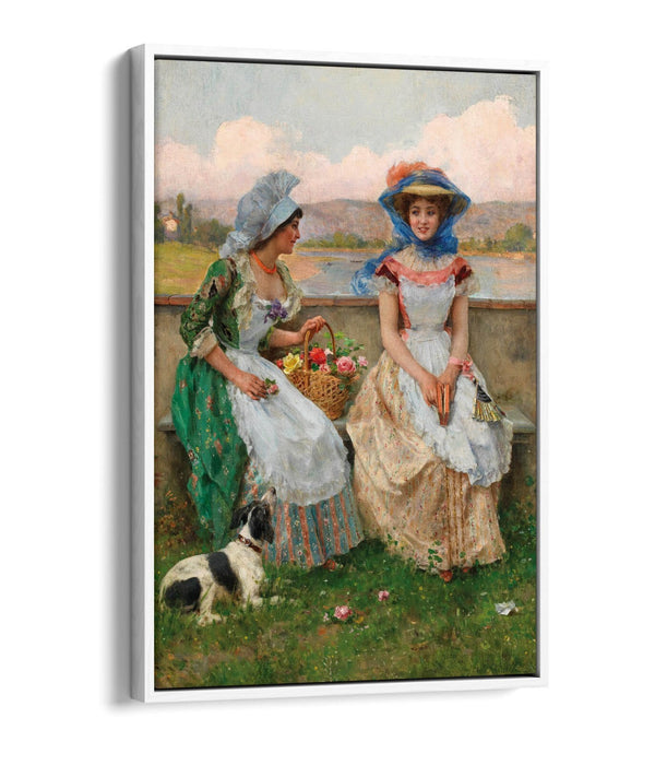 FEDERICO ANDREOTTI, CHAT -FLOAT EFFECT CANVAS WALL ART PIC PRINT