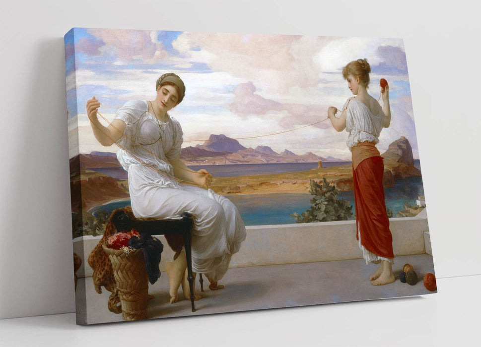 Canvas Wall Art – Frederic Leighton Print | Handmade, Ready to Hang Artwork