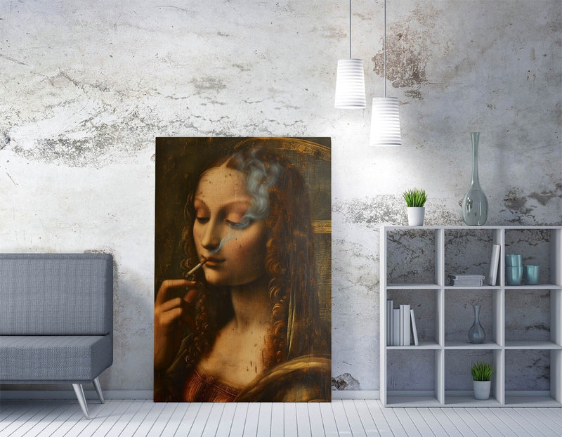 Renaissance Woman Canvas - Handmade Canvas Wall Art | Vibrant Modern Print