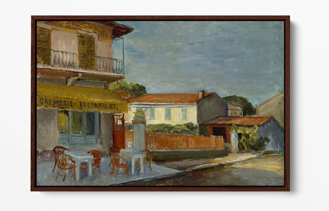 Float Effect Canvas - Cityscape Canvas Print Of Cannes | Premium Frame Wall Art